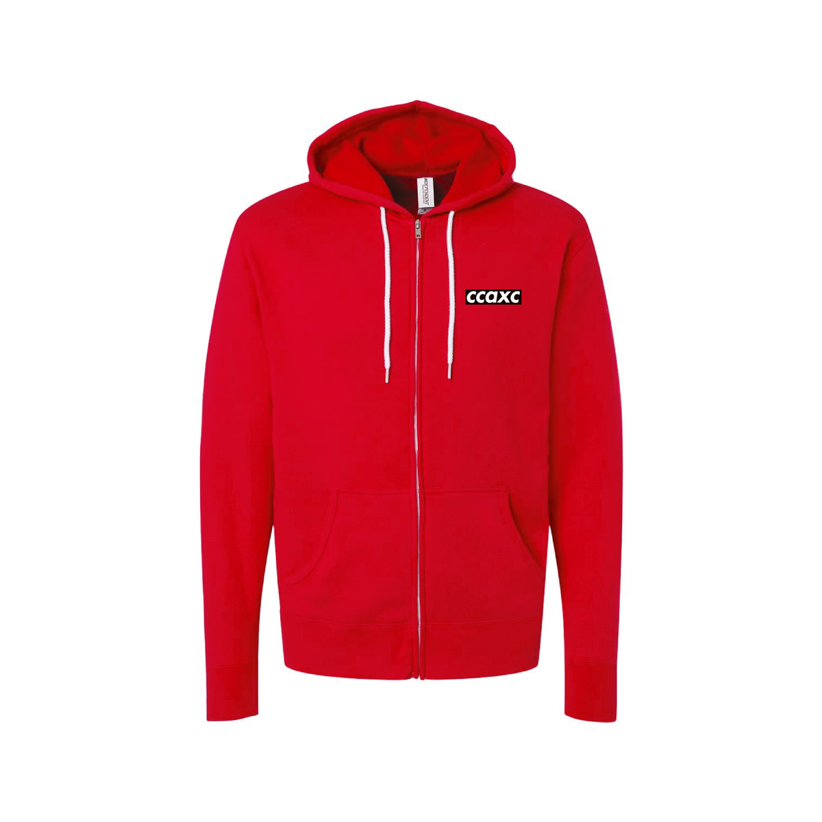 CCA Cross Country -CCAXC Zip Hoodie (Red)