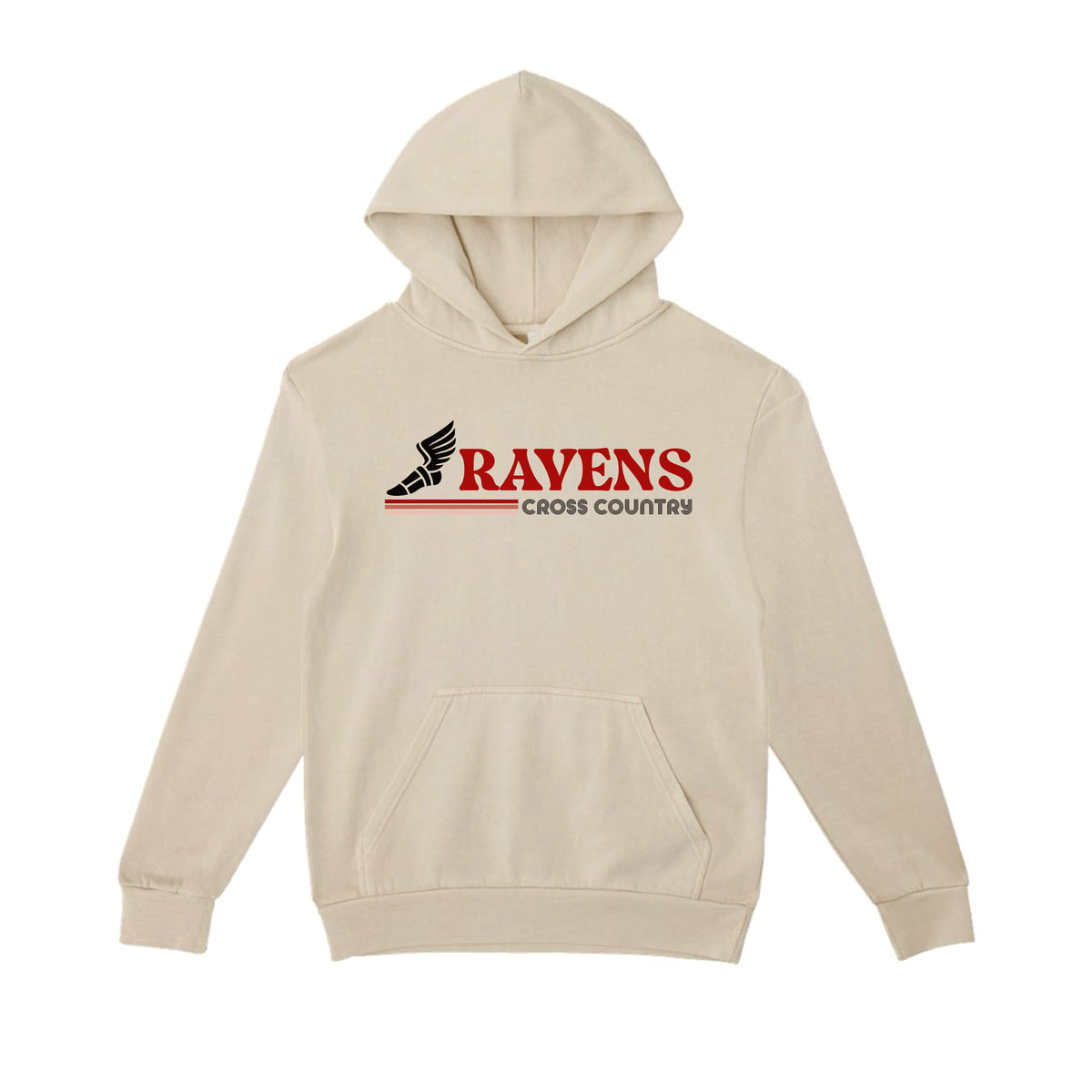 CCA Cross Country - Retro Ravens Heavyweight Hoodie
