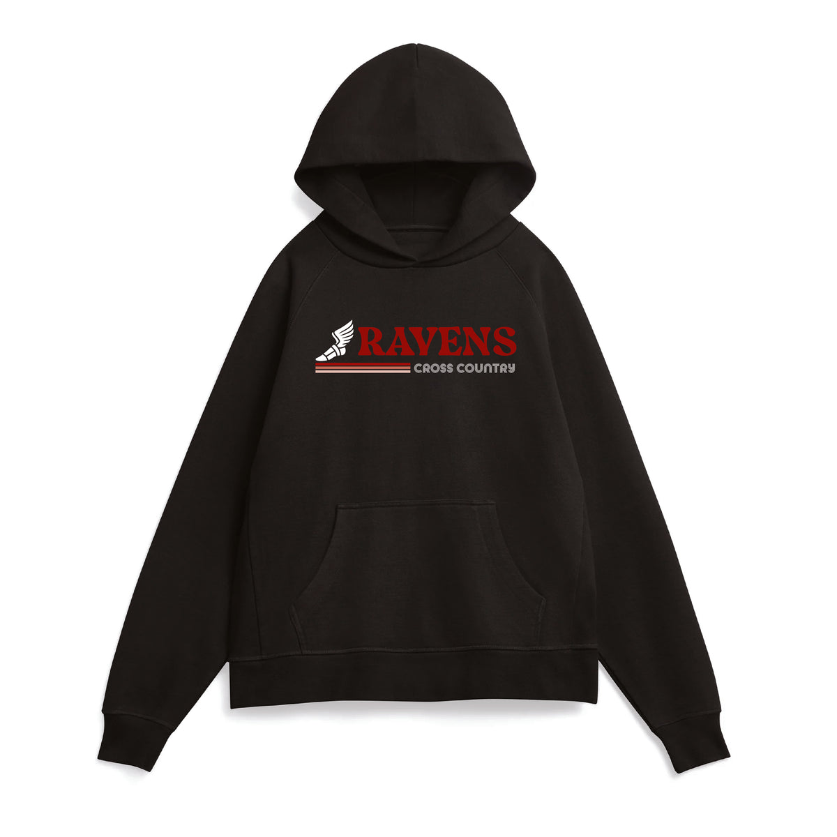CCA Cross Country - Retro Ravens Heavyweight Hoodie