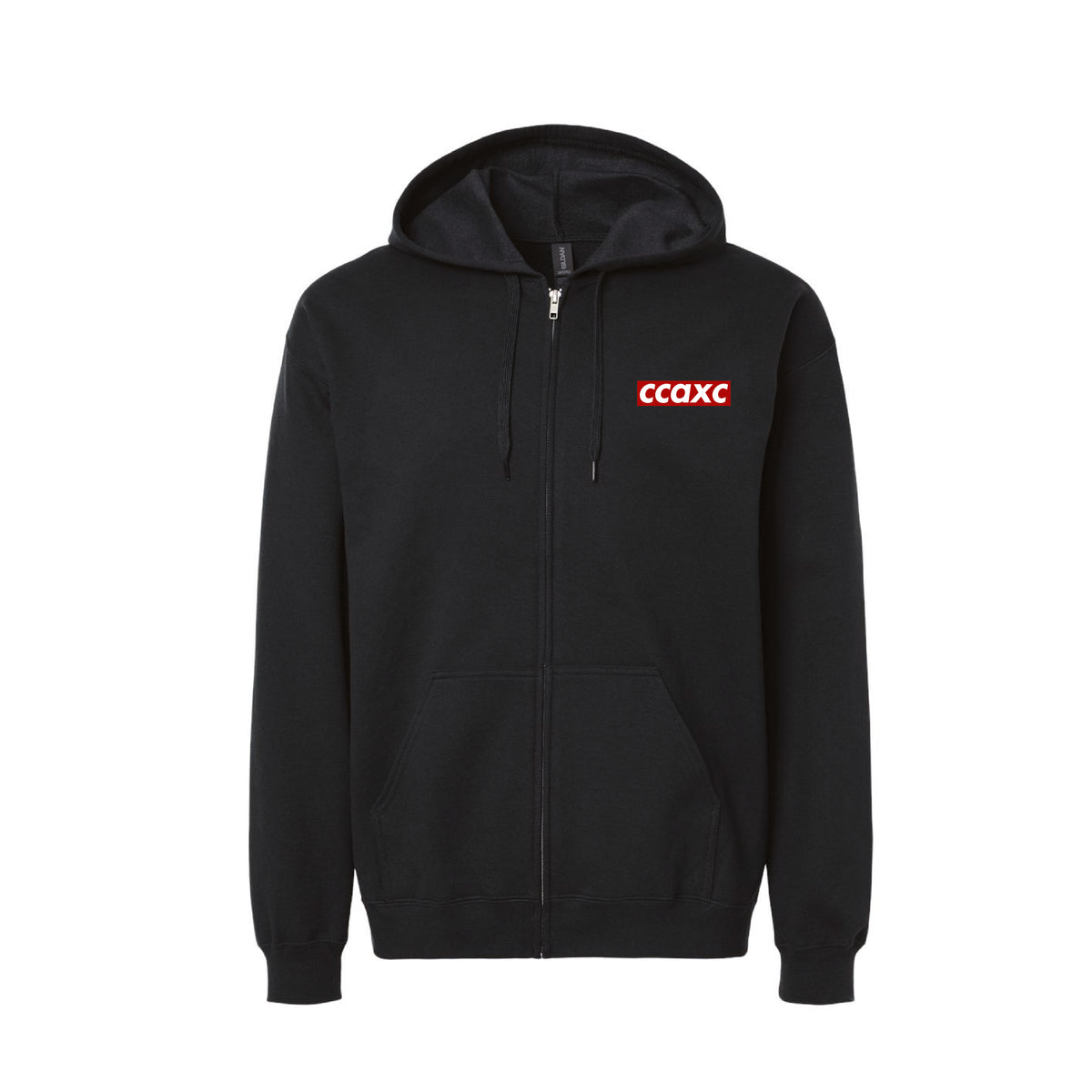 CCA Cross Country -CCAXC Zip Hoodie (Black)