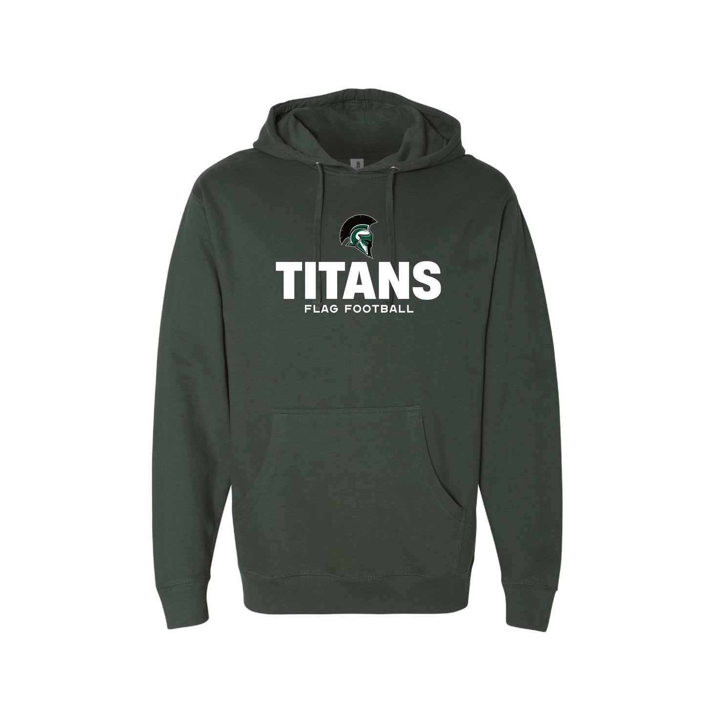 PHS Flag Football -Classic Independent Trading Unisex Hoodie (Alpine Green)