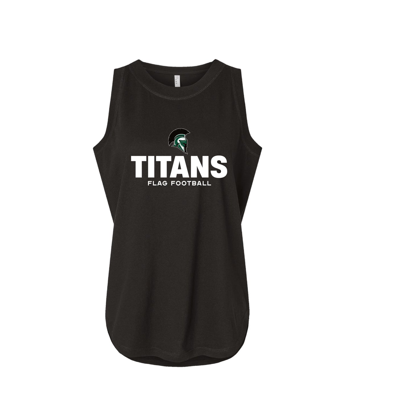 PHS Flag Football -Classic Ladies Tank (Black)