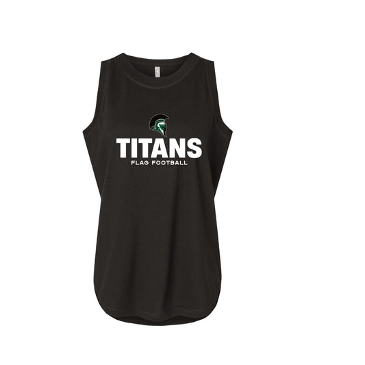 PHS Flag Football -Classic Ladies Tank (Black)