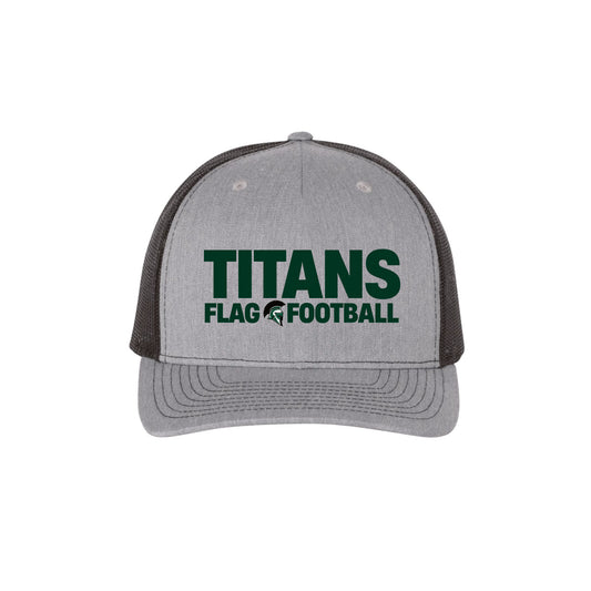PHS Flag Football - Titans Flag Football Richardson Five-Panel Trucker Cap - 112FP