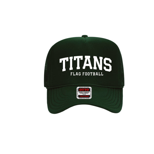 PHS Flag Football - Titans Flag Football Trucker (Dark Green)